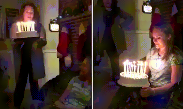 Download Gif Birthday Cake On Fire Png Gif Base