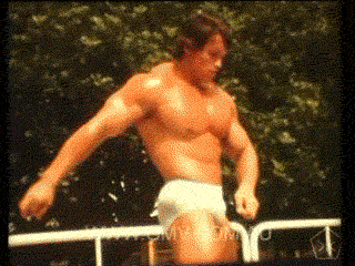 Arnold Schwarzenegger Vintage GIF by Okkult Motion Pictures