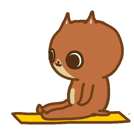 Work Out Cat Sticker by DinDong for iOS & Android GIPHY