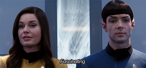 Spock & Number One, Star Trek: Discovery, "Fascinating."
