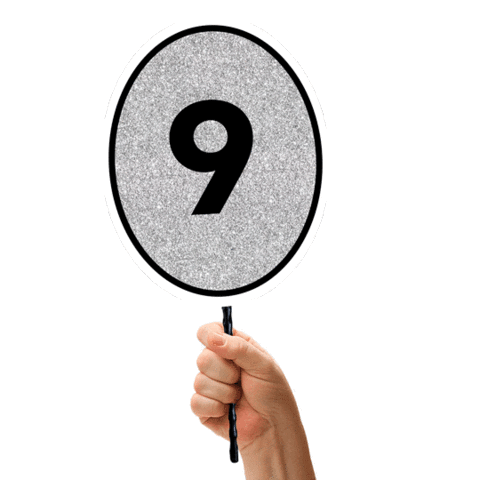 Number 9 Sticker by Mastifftv for iOS & Android | GIPHY