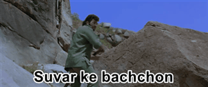 Sholay Bollywood in reactions gifs