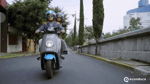 Subete A Mi Moto Duplo GIF by Econduce