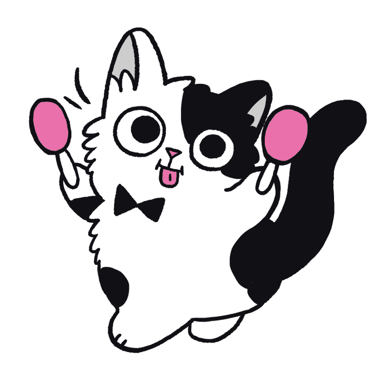 Dance Cat Sticker by meowbox for iOS & Android GIPHY