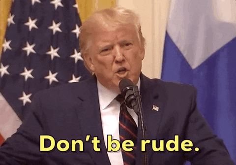 Don'T Be Rude GIF