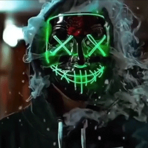 Purge Led Halloween Mask
