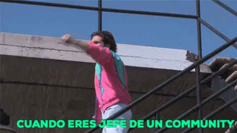 El jefe de un community manager