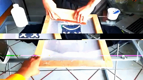 camisetas estampadas con serigrafía