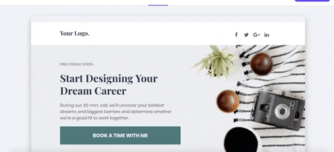 creating a consultation page on leadpages