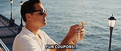 fun coupons frugal gif