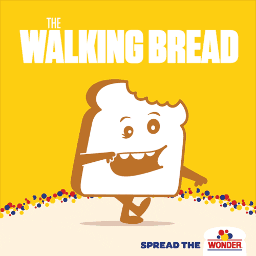 Walking Bread GIFs Find & Share on GIPHY