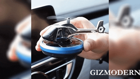 Solar Energy Rotating Car Air Freshener, for Car & Home – GizModern