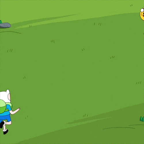 high-five-adventure-time-gif-find-share-on-giphy