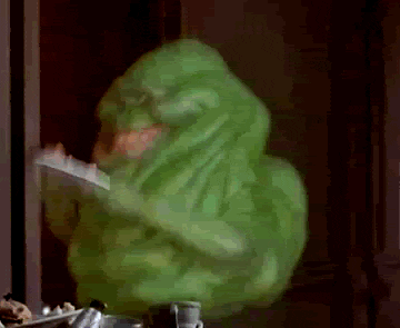 Ghostbusters Eating GIF