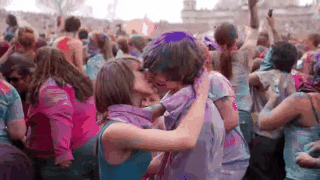 Resultado de imagen de kiss festival gif