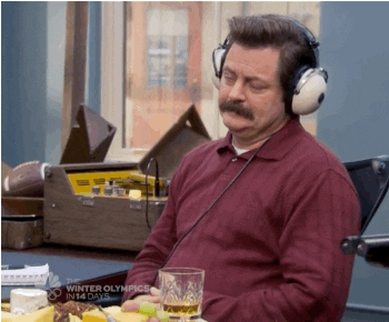 Ron Swanson Listening GIF - Find & Share on GIPHY