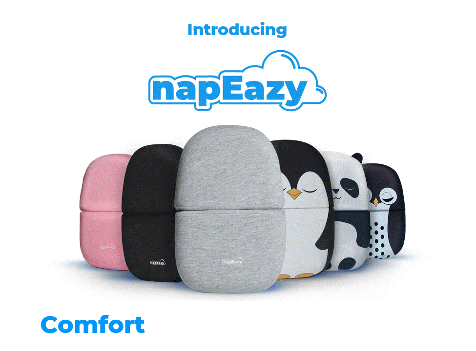 napEazy - Travel comfort Pillow Qtee Penguin - napEazy World