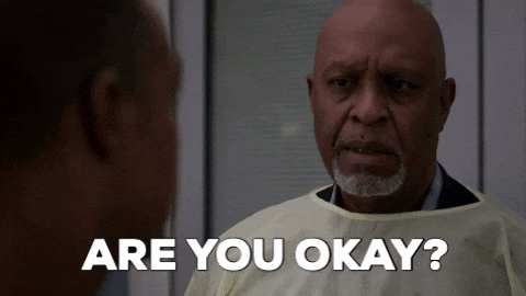 Grey's Anatomy GIF - Are you okay?