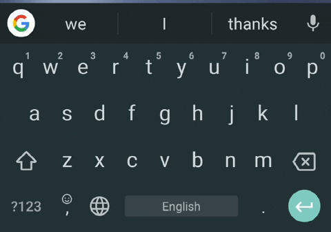 Say it - Gboard types it