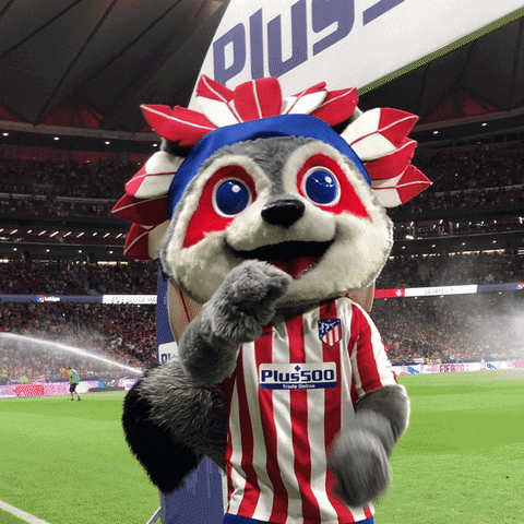 Gif Mascota del Atlético de Madrid