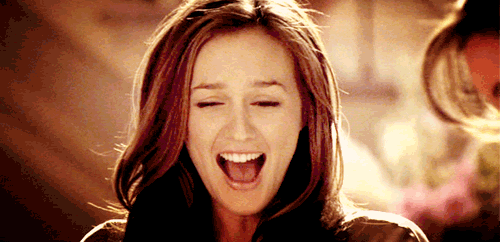 Happy Leighton Meester GIF - Find & Share on GIPHY