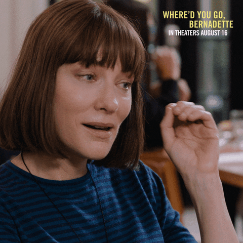 Disappear Cate Blanchett GIF by Where’d You Go Bernadette - Find & Share on GIPHY