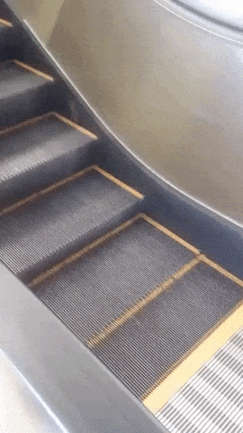 Use escalator wisely in WaitForIt gifs