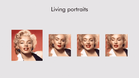 Living portraits - Marilyn Monroe