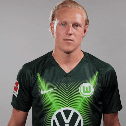 Soccer Reaction GIF by VfL Wolfsburg