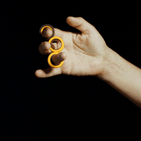 Anti-Stress Finger Magnetic Rings