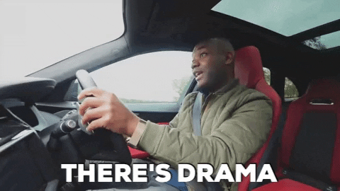 drama queen au volant