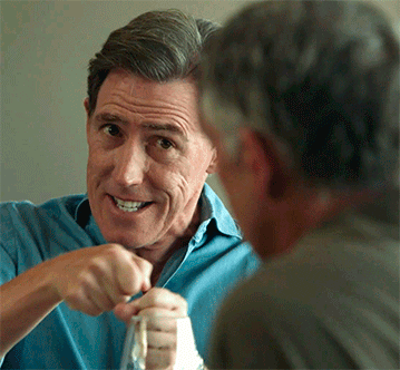 steve coogan wrist watch trip to greece