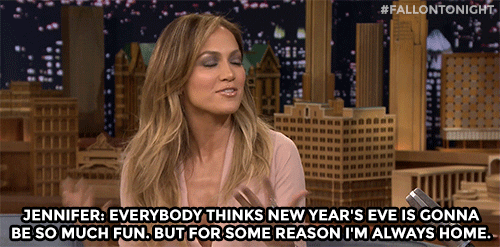 celebs comedy jennifer lopez relatable new years eve