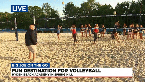 Volleyball GIF by WSMV News 4, Nashville