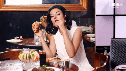 Hungry Mood GIF by Il Makiage - Find & Share on GIPHY