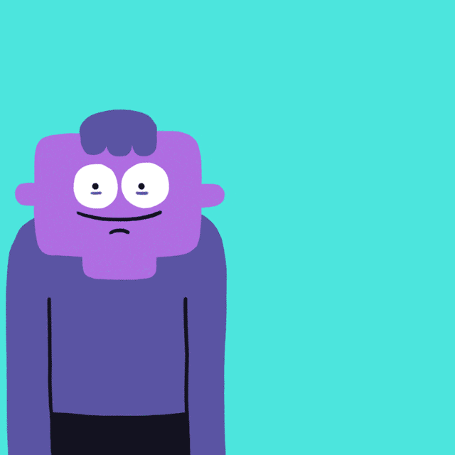 a creepy purple character duplicating itself