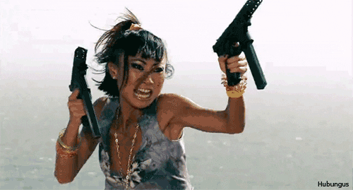 Girl With Gun GIFs Find Share On GIPHY