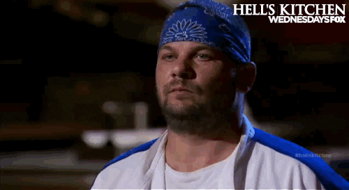 Fox TV hells kitchen to be continued GIF