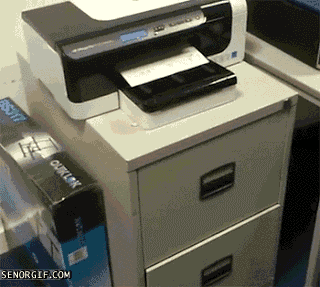 Printer Fail GIF by Cheezburger - Find & Share on GIPHY