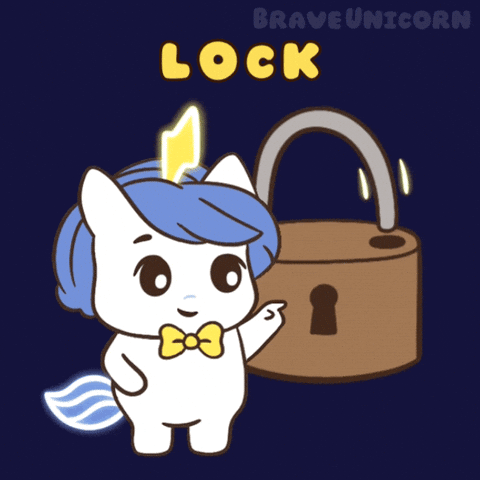 locked in