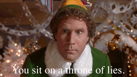 You Sit On A Throne meme reference