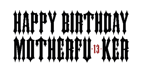 Happy Birthday Sticker by MEN OF MAYHEM for iOS & Android | GIPHY