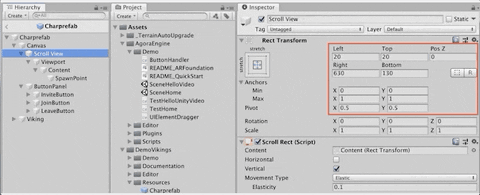 Make sure your Anchors, Pivots, and Rect Transform match mine