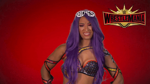 Sasha Banks No GIF by WWE