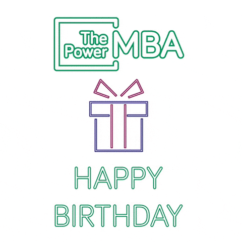 Cumple Happy Birthday GIF by ThePowerMBA