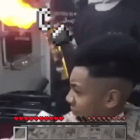 Barber show off gone wrong in fail gifs