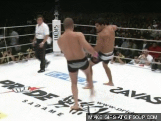 judo leg sweep gif
