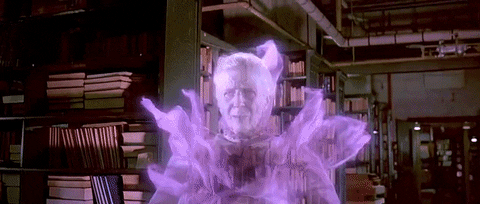 Ghost Library GIF