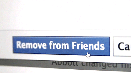 Facebook remove friends