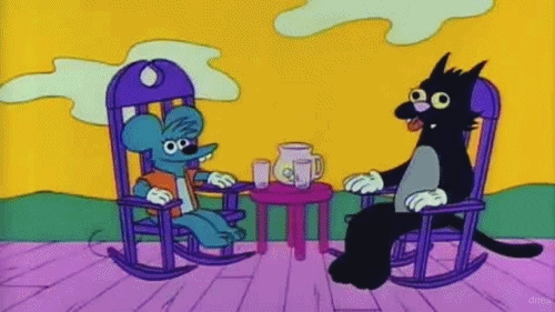 Itchy And Scratchy GIF